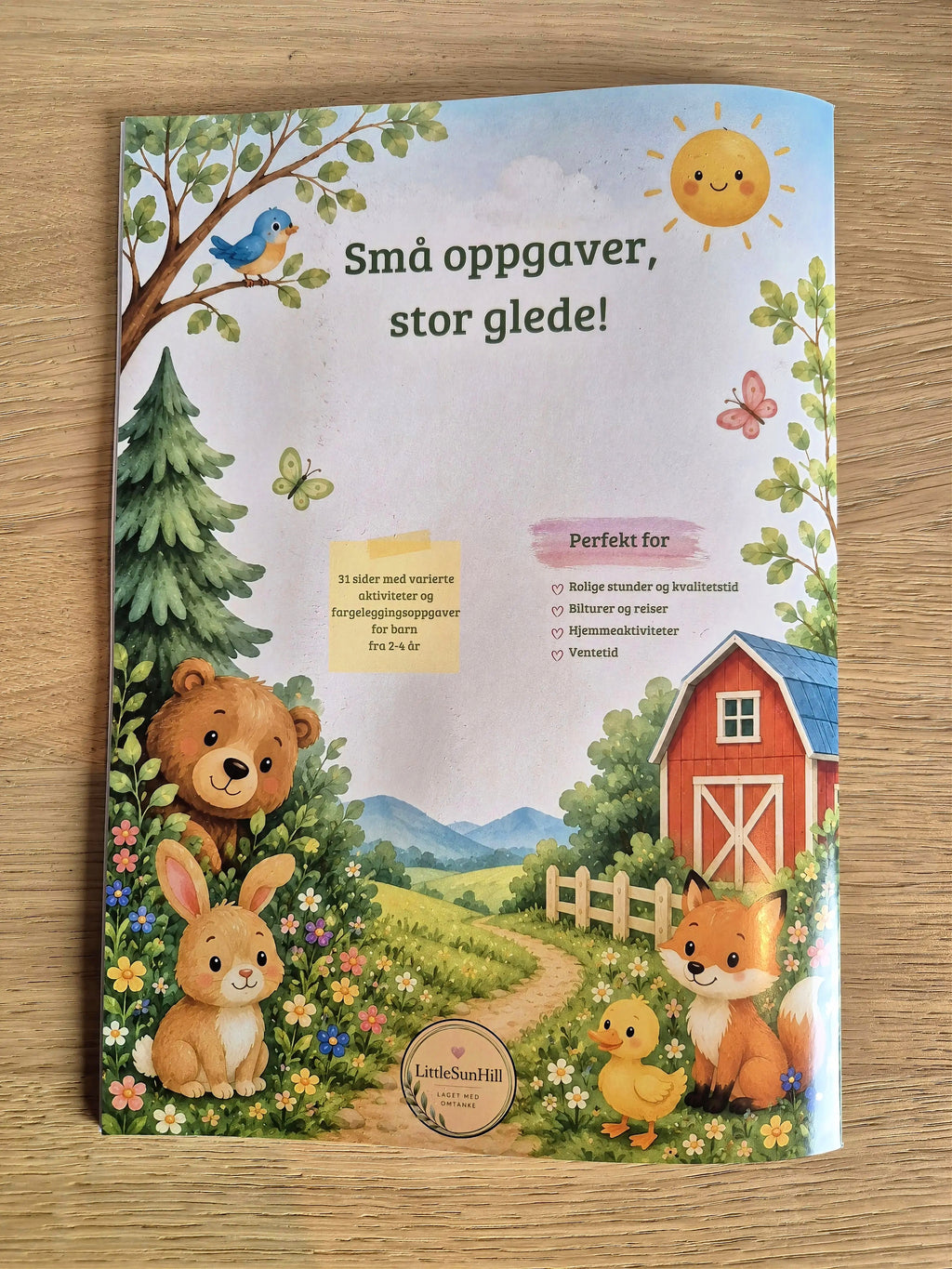 Mitt første aktivitetshefte (2–4 år)
