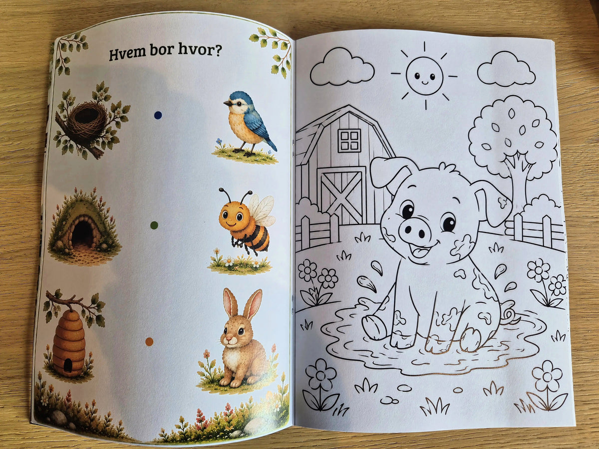 Mitt første aktivitetshefte (2–4 år)